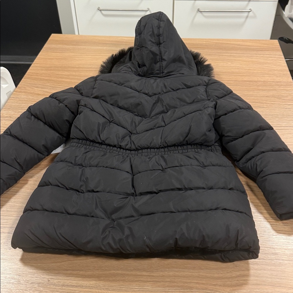 Members Mark black girls puffer jacket - Picture 6 of 8
